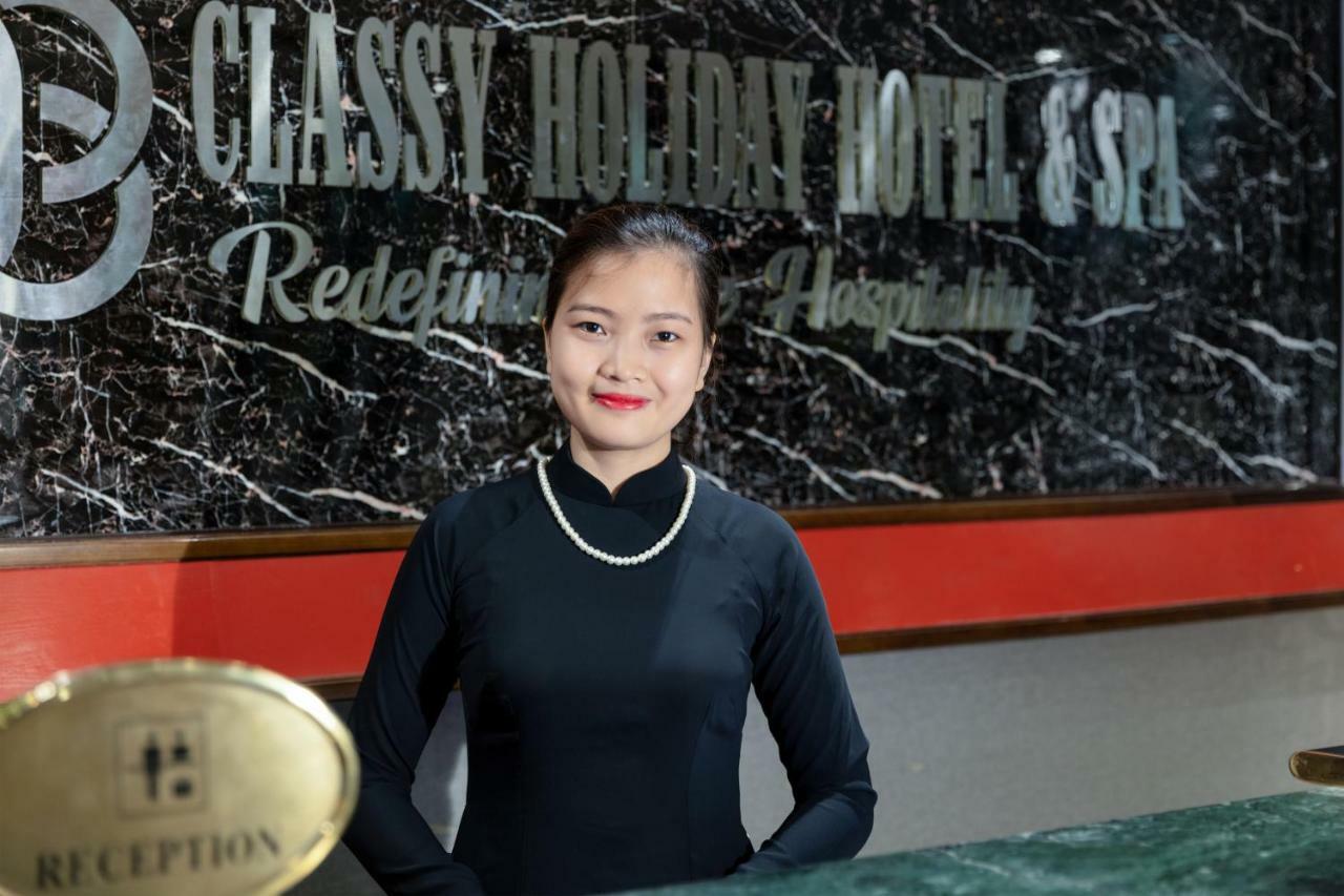 Classy Holiday Hotel & Spa Hanoi Exterior foto